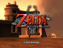 The Legend of Zelda: Twilight Princess Title Screen